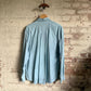 1980s Light Blue Cotton Button Shirt