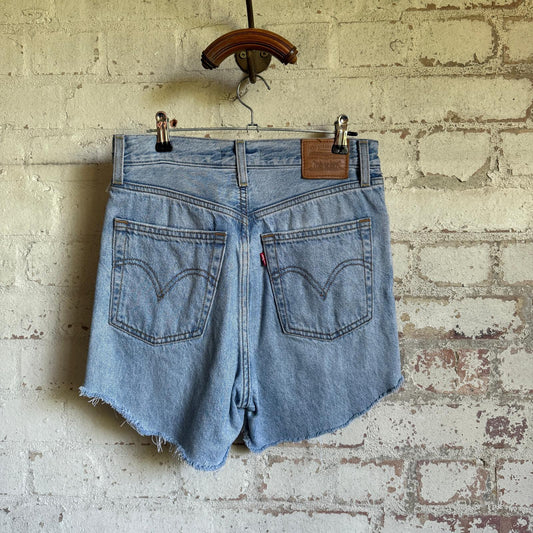 Vintage Blue Levis Shorts