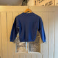 1980s Faded Blue Russel Athletic Blank Sweatshirt