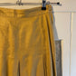 1970s Mustard Yellow Monsoon Skirt