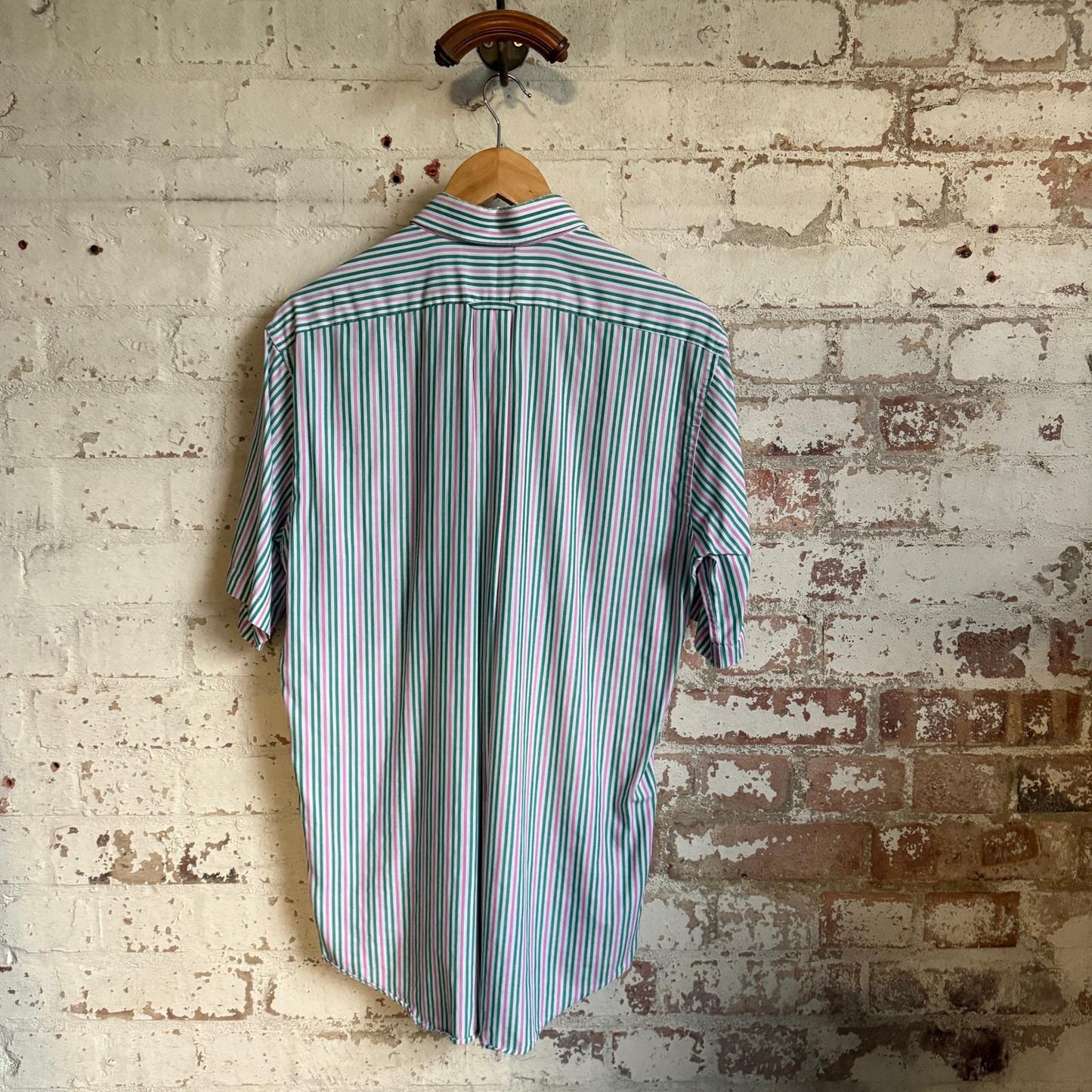 1970s Short Sleeve Arrow Ivy league Button Up Shirt