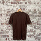 Vintage 1970s 1980s Brown Blank T-Shirt