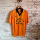 1970s Orange Puma Football Graphic Shirt