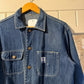 1960s Dark Blue Work Wear Denim Jacket