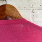 1950s Pink Wool Knitted V-Neck Jumper