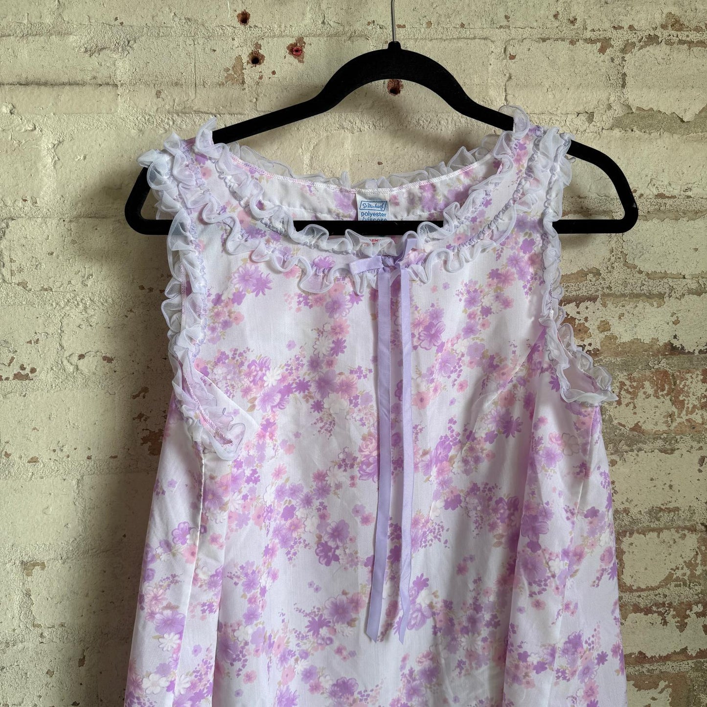 1980s St Michael Baby Doll Night Dress