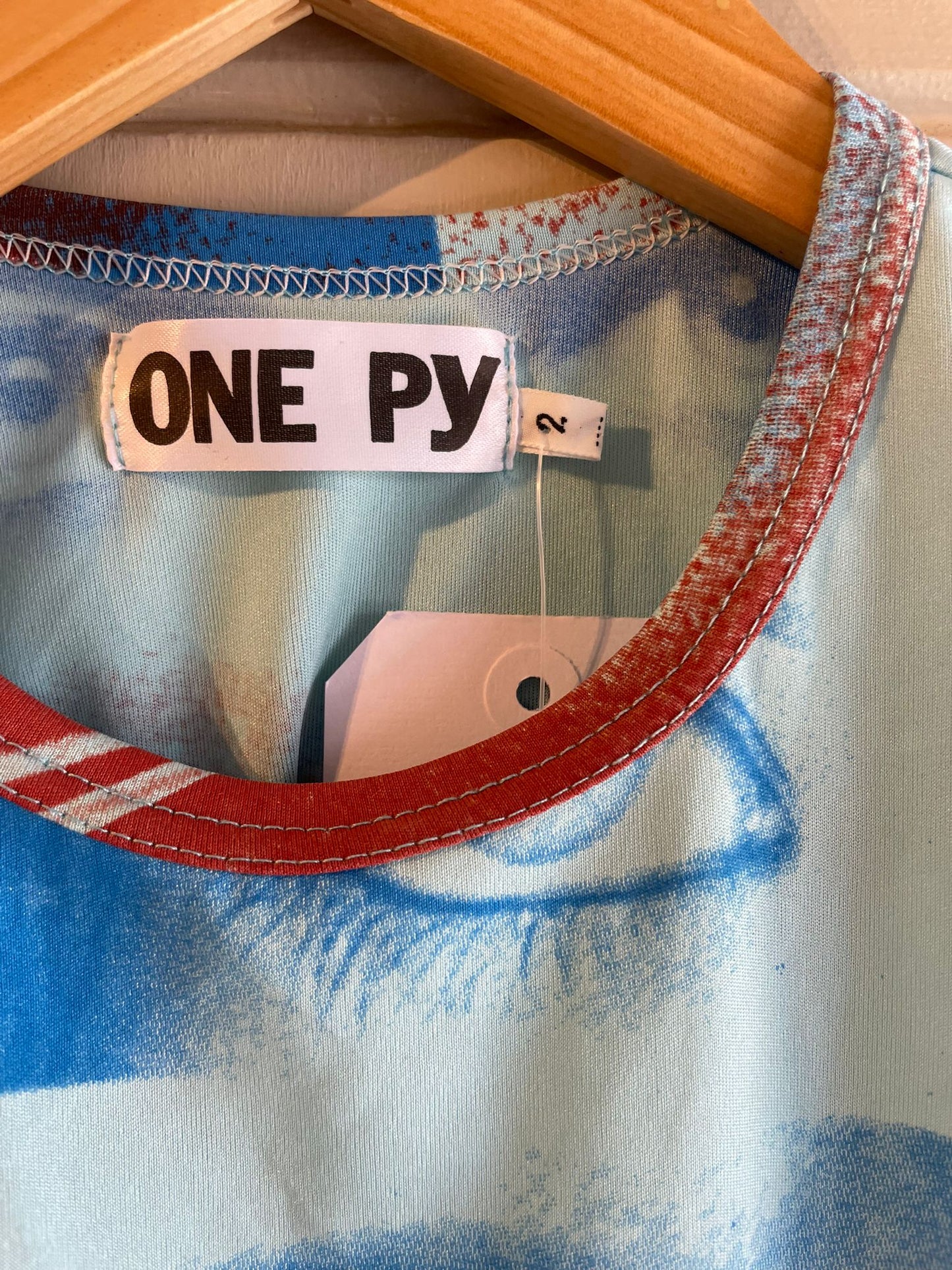 1970s Blue Eyes Rose Graphic T-Shirt