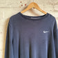 2000s Navy Distressed Nike Sweatshirt