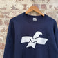 Vintage Navy Russel Graphic Sweatshirt