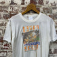 1970s White Graphic Band Tour Bon Jovi T-Shirt