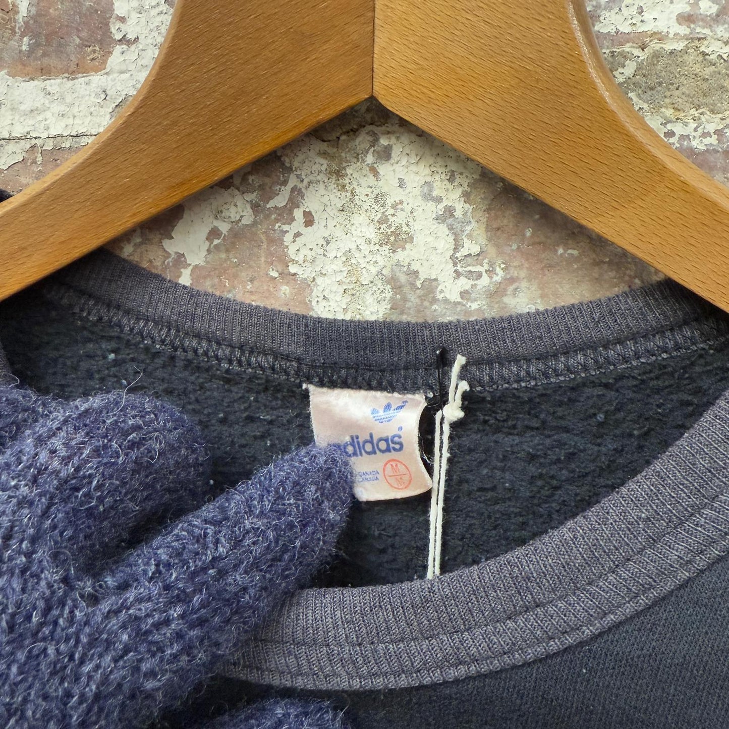 1980s Black Graphic Adidas Sweatshirt