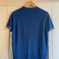 1960s Blue Knitted Round Neck T-Shirt