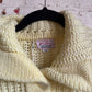 1970s Yellow Knitted Cardigan Jumper
