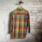 1980s Seersucker Multicoloured Shirt