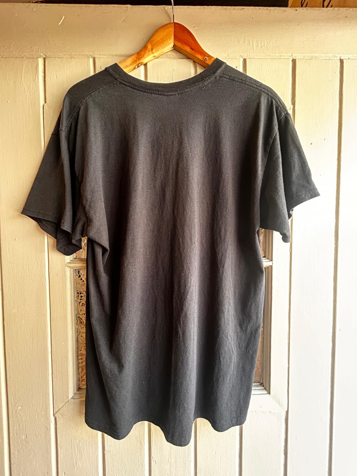 1990s Black 'Bad To The Bone' Graphic T-Shirt