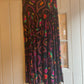 1980s Black ‘Mexican’ Patterned Skirt