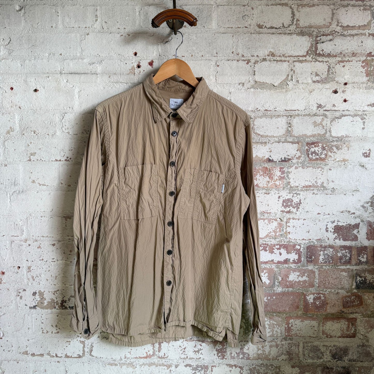 Beige Paul Smith Button Down Shirt