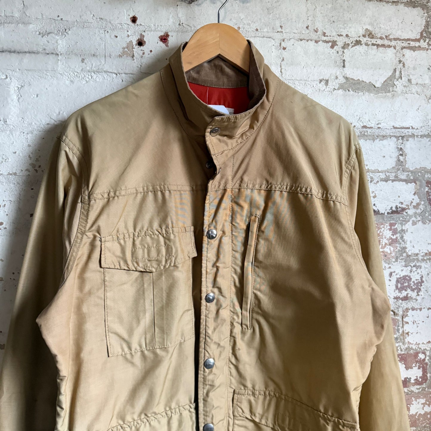 1970s Beige Sierra Designs Walking Parka Coat