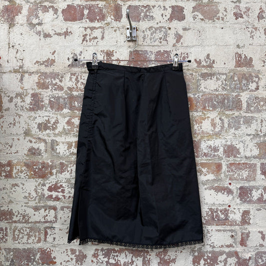 1960s Black Petticoat