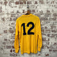 1970s Yellow ‘NR’ Football Template Long Sleeve Top