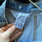 1980s Blue Carhartt Patchwork Denim Work Jeans
