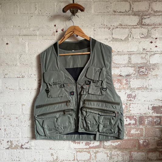 Green Tactical Fishing Khaki Vest Gilet
