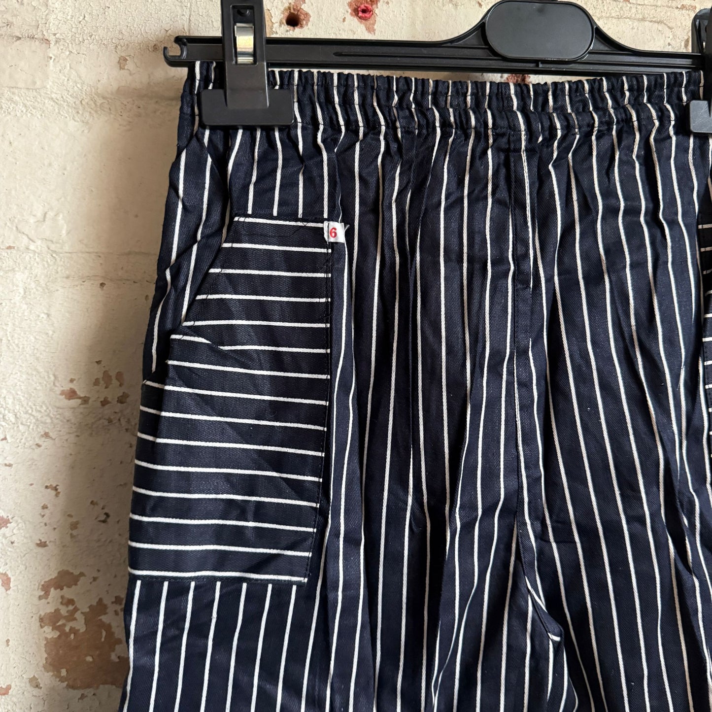 1960s Black Striped British Shorts