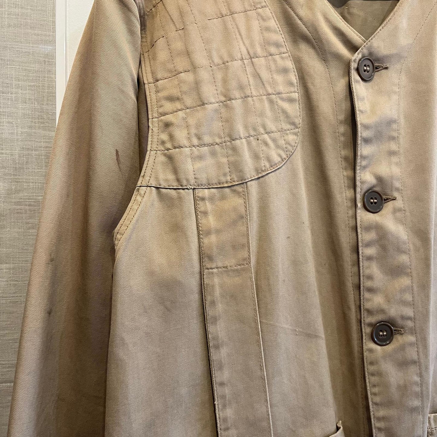 1940s 1950s Beige US Hunting Shooting Jacket