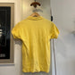 1960s Yellow British Leisure Shirt Top