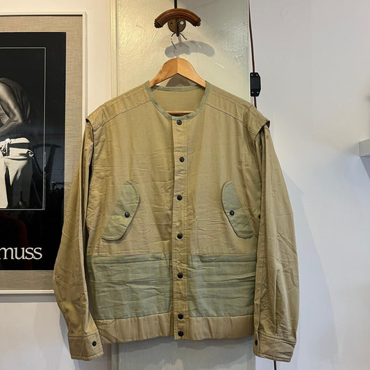 1960s 1970s Beige Italian Design Unusual Jacket