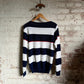 1980s Sailor Striped Knitted Sears Jumper