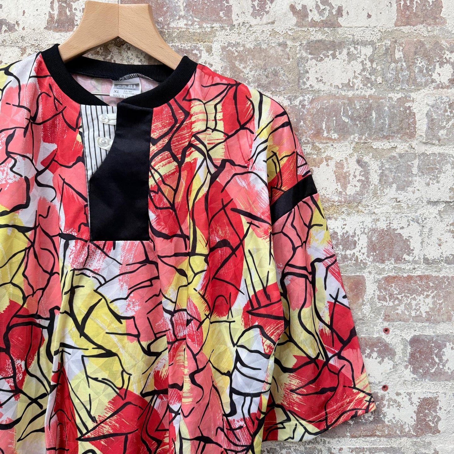 1990s Red Spall Unusual Sports T-shirt