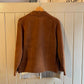 1960s Brown Suede Blazer Jacket Coat