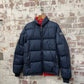 1980s Navy Italian Down Fill Mc Ross Puffer Coat