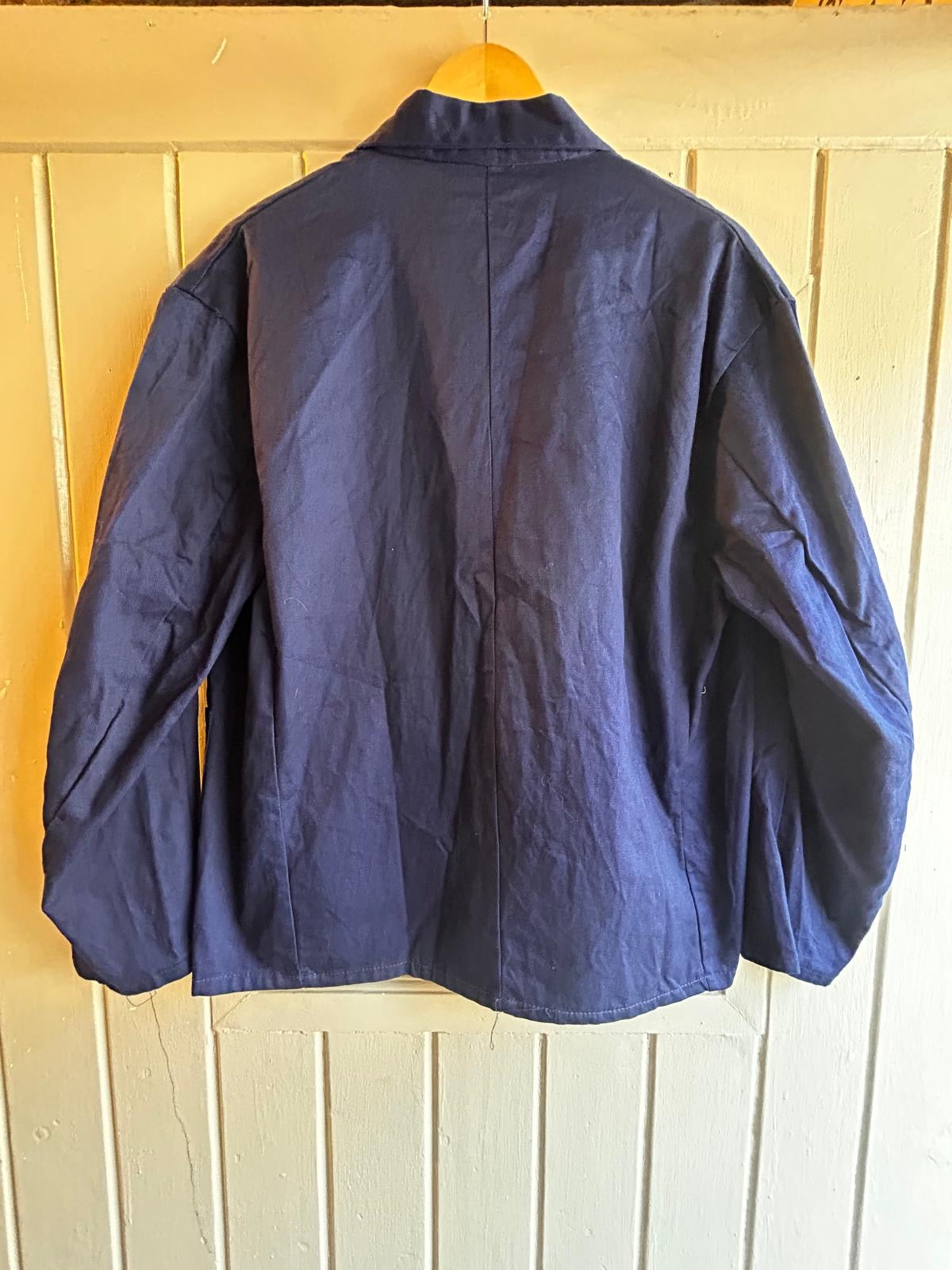 1960s 1970s Navy Harpoon British Work Jacket