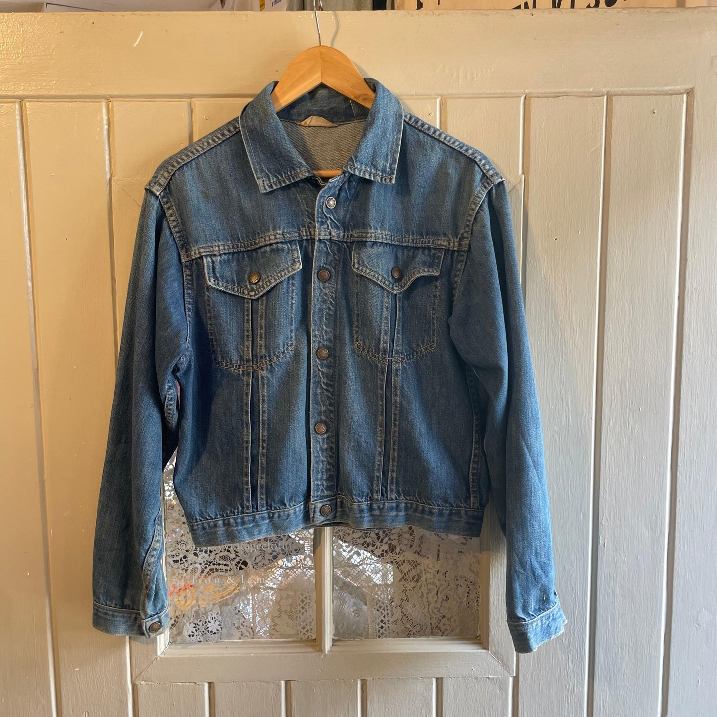 1960s Blue Denim Montgomery Ward Jacket