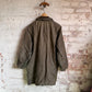 1980s Green Barbour Waxed Jacket Coat