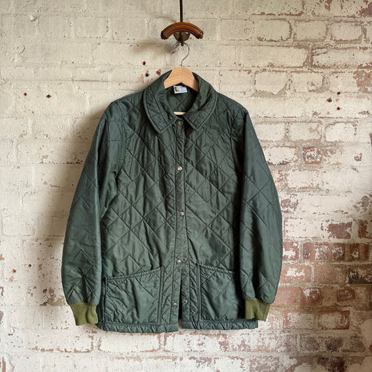 1980s Green Padded Jacket