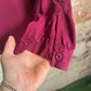 1940s Dark Red Gaberdine Shirt