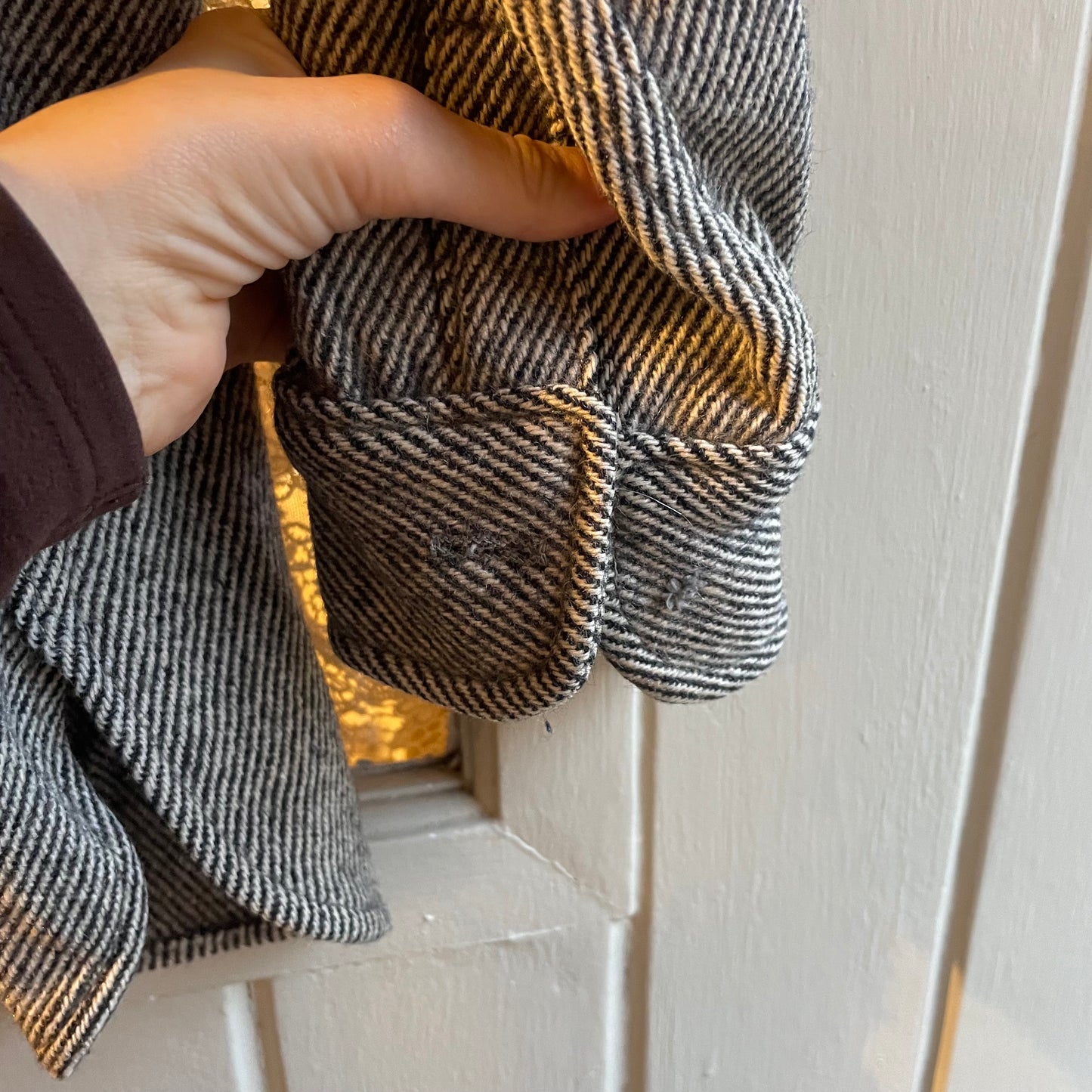 1960s Grey Wool Over Shirt