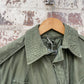 Vintage 1960s Green British Military Combat Smock Jacket Coat