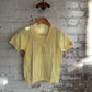 1950s Yellow Wool Knitted Blouse T-Shirt