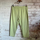 1960s Lime Green Wool Pedal Pushers Trousers