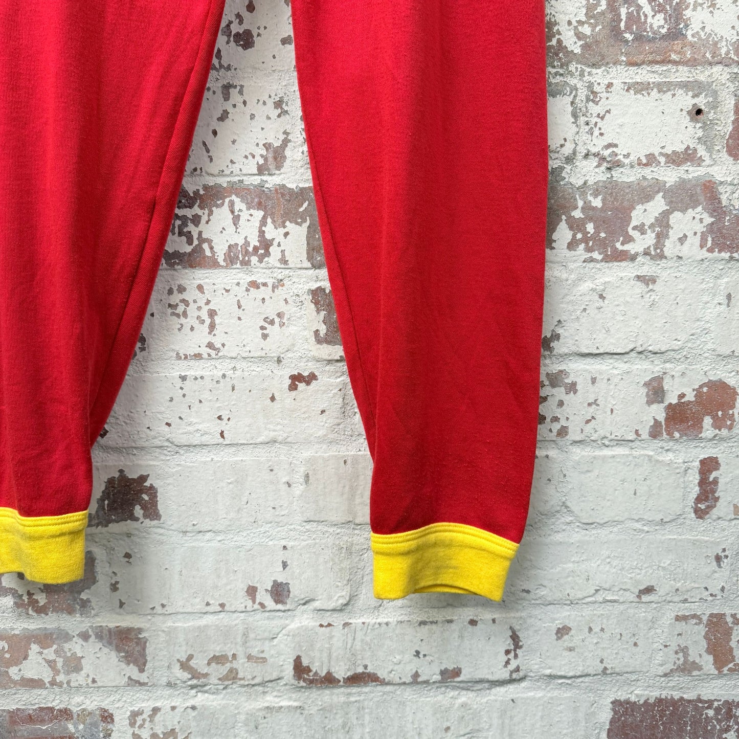 1980s Red Cotton Sweatpants Trackies
