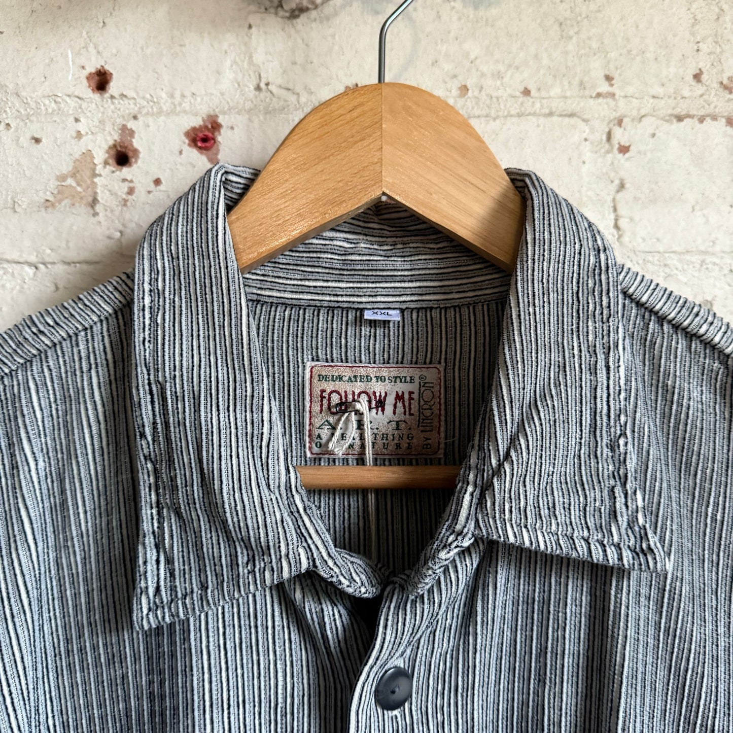 1980s Grey Corduroy Long Sleeve Shirt