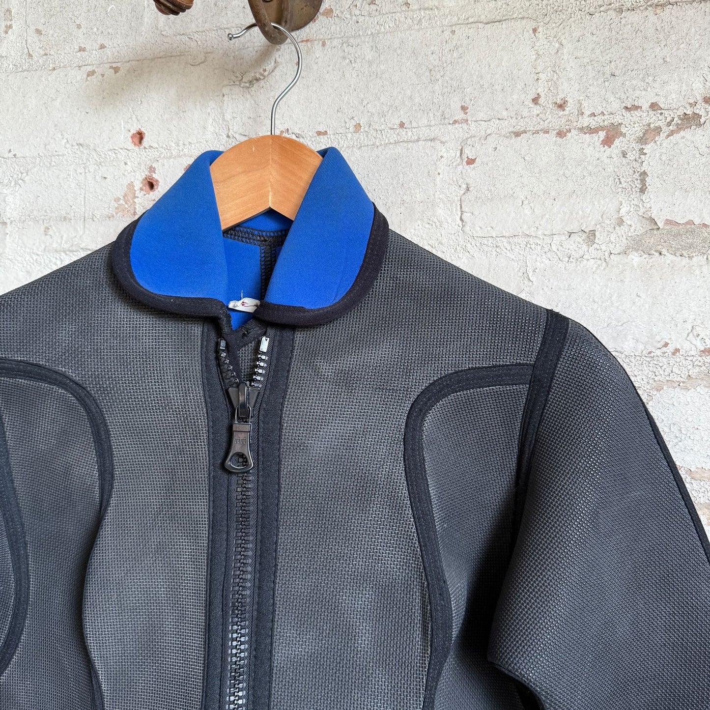 1980s Unusual Wet Suit Jacket Design