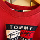 1990s Red Tommy Hilfiger Flag Sweatshirt