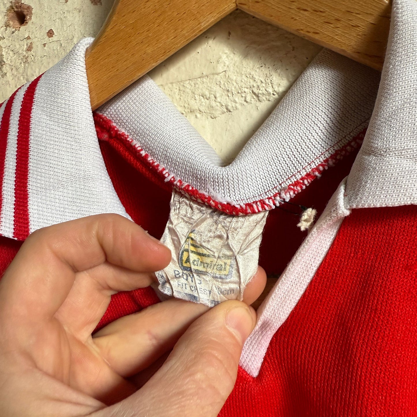 1970s Manchester United Admiral kids shirt