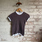 1960s 1970s Knitted Ringer T-Shirt
