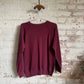 1970s Maroon Harvard Raglan Graphic Sweatshirt